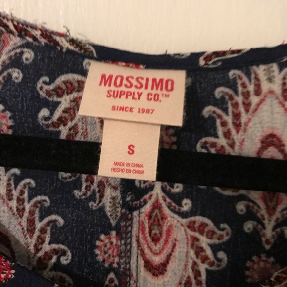 S Patterned Fall Dress - Picture 2 of 3